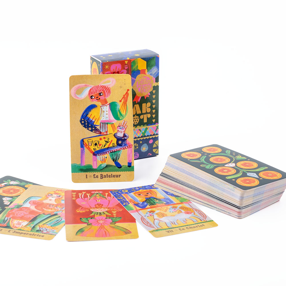 Tarot Deck With Guidebook - Таро Pipspeak 10,3*6 см. Восхитительная колода