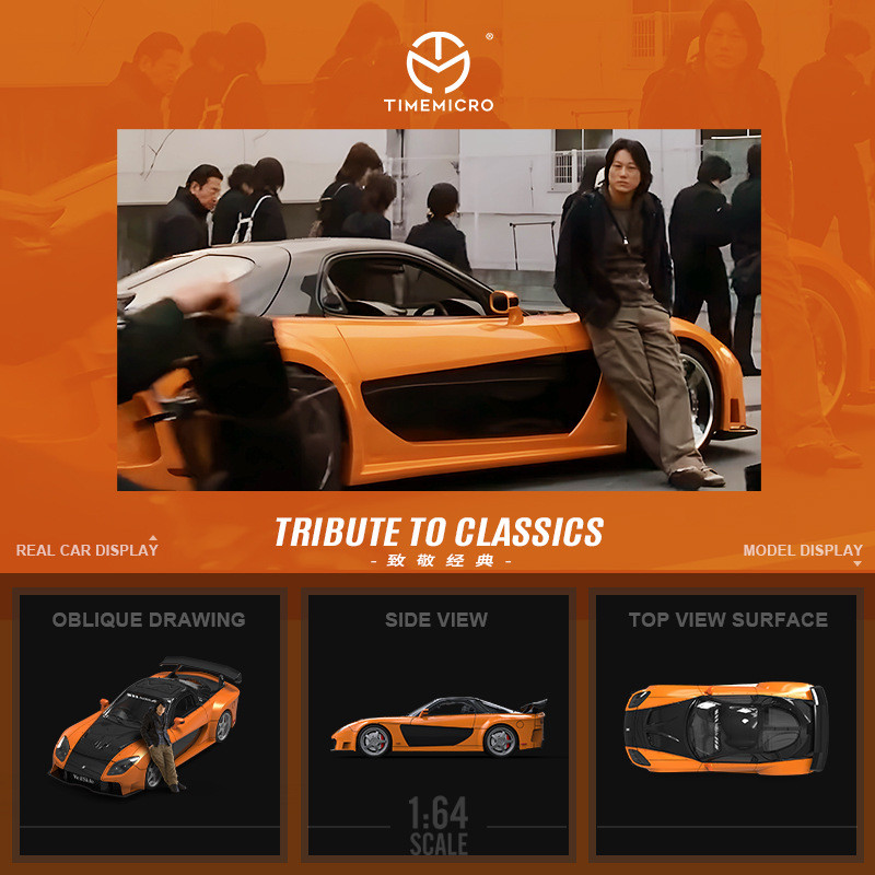 Movies - Модель автомобиля TimeMicro-TM 1/64 Fast and