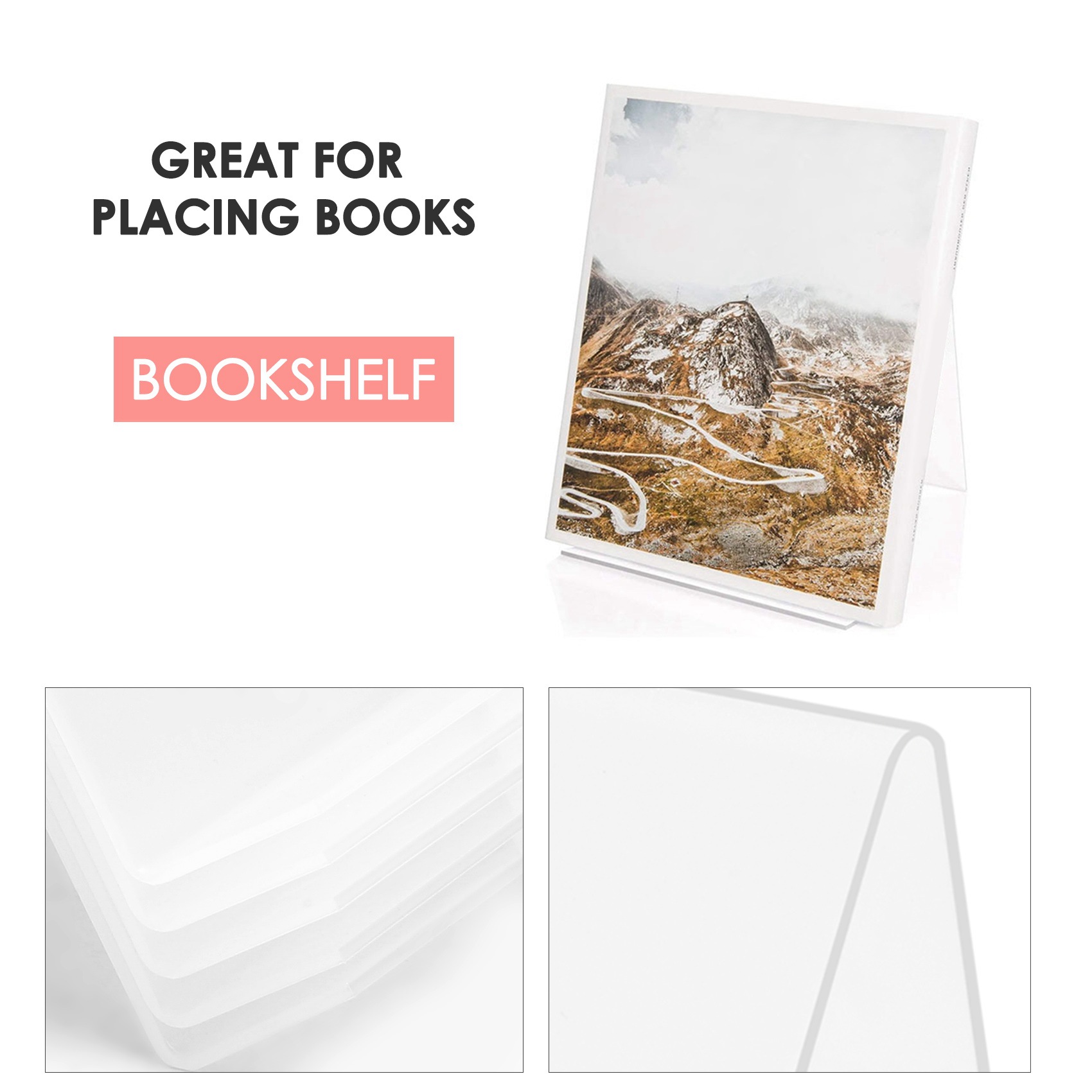 Подставка для книг COFA из акр – обзор и цена Clear Acrylic Book Stand Holder