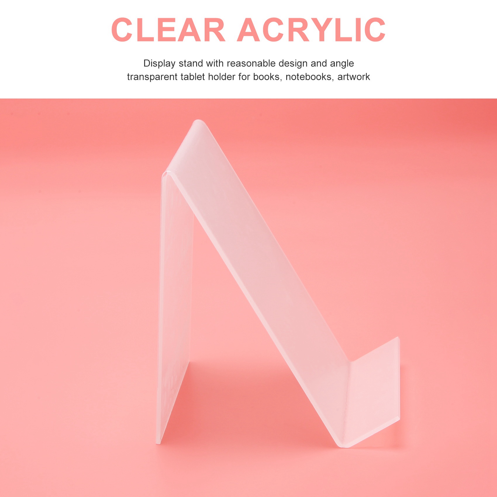 Подставка для книг COFA из акр – обзор и цена Clear Acrylic Book Stand Holder
