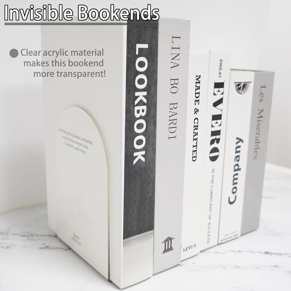 Акриловые кончики книг для кни – обзор и цена Clear Acrylic Book Stand Holder