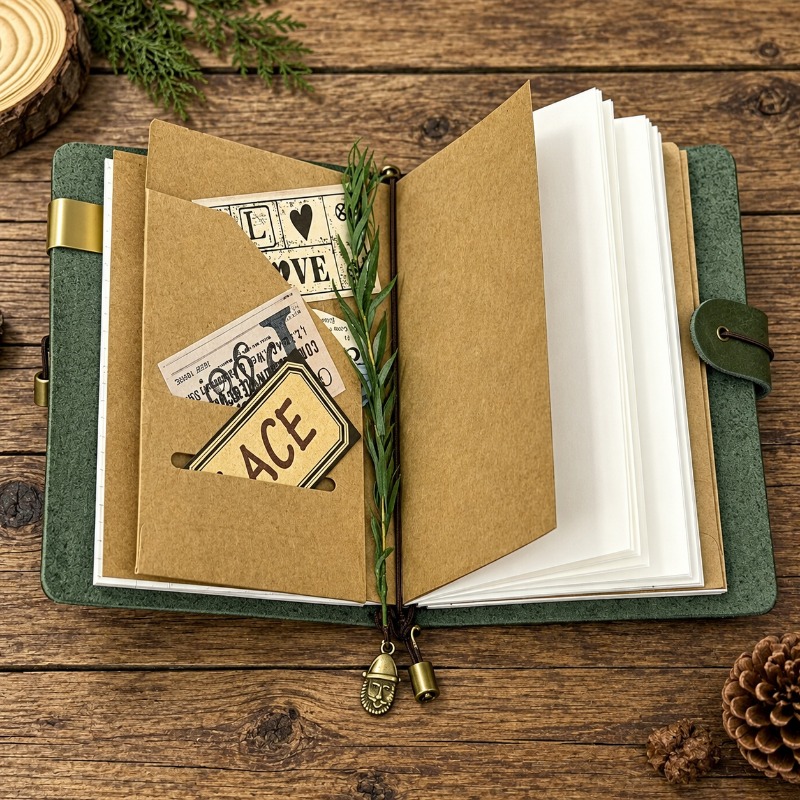 Блокнот для путешественников A – обзор и цена Vintage Leather Journal Notebook