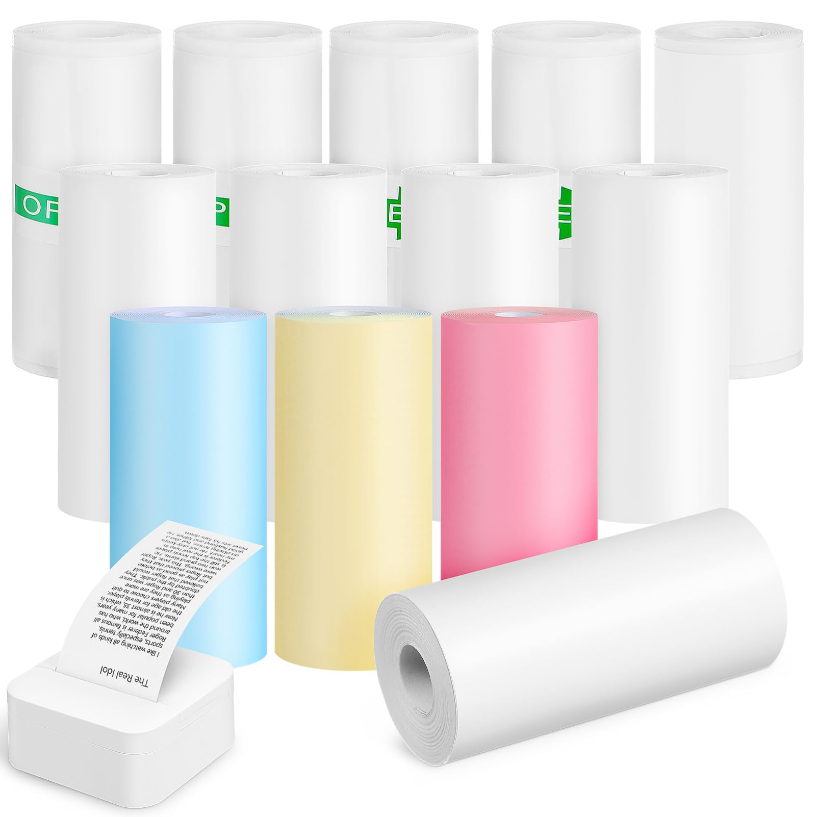 Мини-термобумага для принтера, – обзор и цена Mini Pocket Thermal Printer Paper Roll