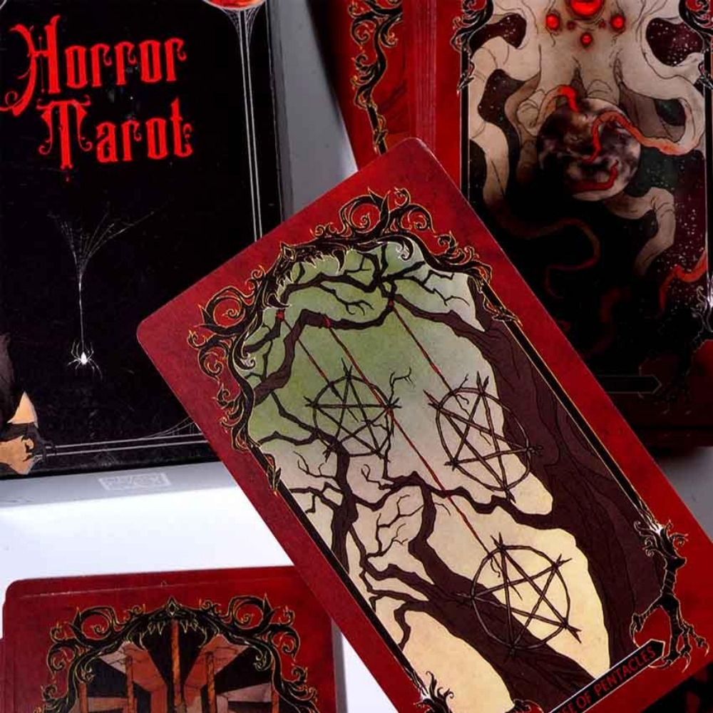 10,3*6 см страшный Tarot палуб – обзор и цена Tarot Deck With Guidebook
